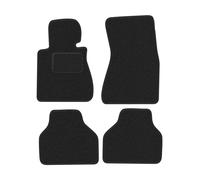 Tappetini auto in velluto per: BMW Serie 7 E65 berlina (2001-2008) antracite