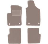 Tappetini auto in velluto per: Fiat 500 FL hatchback (2013-2019) beige