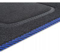 AF09-1 Set Tappetini Velluto STREAK Blu per Alfa Romeo 159 2008-2011 dopo il lif
