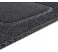 OP05-1 Set Tappetini Velluto STREAK Nero per Opel Astra G 1998-2009 4 chiusure i