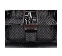 Tappetini auto Lhd Per Volvo Per XC90 Ricarica Tappetini Antivegetativi Accessori Per Auto Interni Auto Impermeabili(Black-beige)