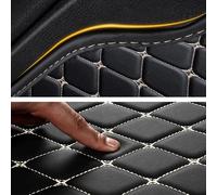 Tappetini Auto Moquette Personalizzato Auto Rilievi Del Piede Per Toyota Per Alphard 2011 2012 2013 2014 Automobile Tappeto Copertura Tappetini Tappetini Auto Mats(Black-Red,B)