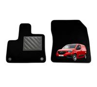 TAPPETINI AUTO OPEL COMBO CARGO VAN 2019 SET 2 PEZZI SU MISURA TAPPETINI PERSONA