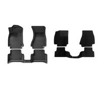 Tappetini Auto per Audi A4 Avant 2021-2023, TPE Gomma Antiscivolo Tappetini Impermeabile Auto Accessori,Double Layer