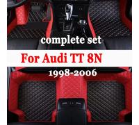 Tappetini Auto per Audi TT 8N MK1 1998 ~ 2006 tappeti protettivi tappeti Auto tappetino in pelle di lusso Set di cuscinetti durevoli accessori per Auto 2005