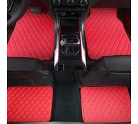 Tappetini Auto per B&MW E60 E36 F30 E46 X5 E70 E30 E39 E90 F11 X3 E83, Tappetini in Pelle Tappeti Anteriori E Posteriori Impermeabile Tappetino in Tutto Il Tempo Accessori,D/Red