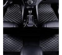 Tappetini Auto per B&MW E60 E36 F30 E46 X5 E70 E30 E39 E90 F11 X3 E83, Tappetini in Pelle Tappeti Anteriori E Posteriori Impermeabile Tappetino in Tutto Il Tempo Accessori,A/Black