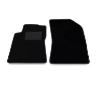 Tappetini Auto per Citroen C3 dal 2016 al 2024 | Kit Tappeti Anteriori Lato Guida e Passeggero | Set 2 Pezzi | Moquette e Gomma Alta Qualità | Fondo Antiscivolo | Battitacco PVC