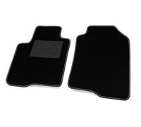 Tappetini Auto per Fiat Compatibile 500 dal 2007 | Kit Tappeti Anteriori Lato Guida e Passeggero | Set 2 Pezzi | Moquette Alta Qualità | Fondo Antiscivolo | Battitacco PVC | Lunga Durata