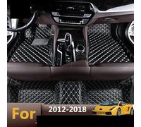 Tappetini Auto Per Jeep Per Grand Cherokee Wk2 2018 2017 2016 2015 2014 2013 2012 Interni Tappeti Anti-sporchi Tapis Sur Tapis Voiture(Beige nero)