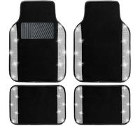 Tappetini Auto, per Land Rover Defender 2020-2023 tappetini Auto Antiscivolo e Morbidi Protezione Interni su Misura Moquette Auto ad Alta densità,A