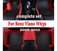 Tappetini Auto per Mercedes Benz Viano W639 2006 2007 2008 2009 2010 tappetini Auto personalizzati copertura del tappeto accessori interni