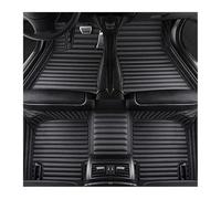 Tappetini Auto Per Mercedes Per Benz Per Classe A Per W169 Per W176 Per W177 Tappetini In Pelle Righe Auto Accessori Interni(All Black 5 Seat,2013-2019)