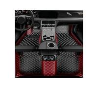 Tappetini Auto Per Mitsubishi Per EK Per X 2020 2021 2022 2023 2024 2025 2026 Tappetini Auto Accessori Interni(Black and Wine Red)