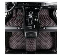 Tappetini Auto Per Nissan Per Leaf 2018-2026 Tappetini Per Auto Accessori Interni Tappetini Set Tappetini Auto(Black Red)