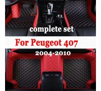 Tappetini auto per Peugeot 407 2004 ~ 2010 tappeti tappeti parti interne tappetino in pelle Pad protettivo accessori auto 2005 2006 2007