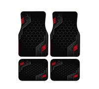 Tappetini Auto per Pilot 2023-2026 | set tappetini per auto accessori interni antiscivolo protezione pavimento design esagonale sportivo resistente all usura