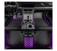 Tappetini auto Per VW Per Sharan 6 Posti 2014 2015 2016 2017 2018 Tappeto Per Tappeti Interni(Viola Nero)