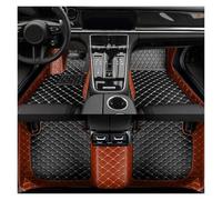 Tappetini auto Per VW Per Sharan 7Seat 2012 2013 2014 2015 2016 2017 2018 2019 Tappeto Per Auto Accessori Interni(Marrone Nero)