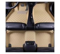 Tappetini Auto Per Vw Per Touareg 2008-2010 2011-2018 2019-2023 Tappetini Auto Accessori Interni Pelle Artificiale Tappetini Abitacolo(Beige,2008-2010)