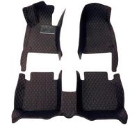 Tappetini Auto per VW Tiguan 2016-2023 2024, Tappetino in Moquette Copertura Completa Impermeabile Antiscivolo Personalizzati Abitacolo Protezione, Back-Red