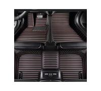 Tappetini Auto Per X1 F48 2015-2022 Tappetino Per Auto Per Automobile Accessori Interni Protettivi(Black Red Stripes,RHD)