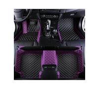 Tappetini Auto Per X1 F48 2015-2022 Tappetino Per Auto Per Automobile Accessori Interni Protettivi(Black And Purple,RHD)