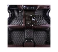 Tappetini Auto Personalizzati Per Fiat Per Bravo 2008 2009 2010 2011 2012 Tappeti In Pelle Impermeabili Auto Styling MTVTFECEWG(Black beige)