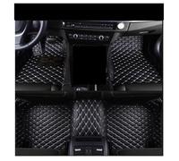 Tappetini Auto Personalizzati Versione Ispessita Per Mitsubishi Grandis 6 Posti 2003 2004 2005 2006 2007 2008 2009 2010 2011(Black beige)