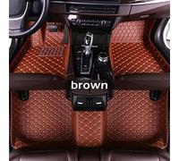 Tappetini Auto Personalizzato Per Jeep Per Grand Cherokee Wk Wk2 2011 2012 2013 2014 2015 2016 2017 2018 Rilievi Del Piede Tapis Sur Tapis Voiture(Marrone)
