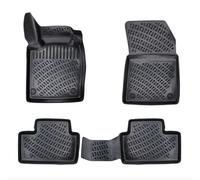 Tappetini auto set 4 pz. JUKE II serie 2019-2026 Gomma a Vaschetta, Poggiapede