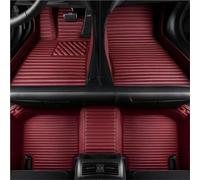 Tappetini Auto Strisce Tappetini Protettivi Auto Per V&W Per Passat B8 G&T 2015-2022(Wine red)