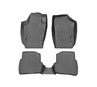 Tappetini auto su misura Compatibile per Polo 6R 2009/17 - Nero - 1° e 2° Fila WeatherTech FloorLiner