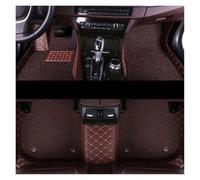 Tappetini Auto Tappetini Auto In Pelle A Doppio Strato Per Genesis Tutti Modelli G70 G80 Coupe Accessori Interni Set Tappetini Auto(Coffee and coffee)