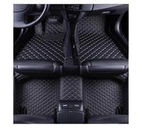 Tappetini Auto Tappetini Auto In Pelle Per Dodge Per Caravan 2007 2008 2009 2010 2011 2012 2013 Accessori Interni Impermeabili Tappetini Autovettura(Black White)