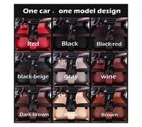 Tappetini auto Tappetini Auto Per BMW 3 Per F30 Per E90 330i 335i 320i A Cinque Porte 2008 2009 2010 2011 2012 Piedini Tappeti Accessori Interni Tappeti per auto(Marrone)