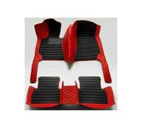 Tappetini Auto Tappetini Auto Per Nissan Per Terra 2018 2019 2020 2021 2022 Accessori Interni(Striped Black Red 1)