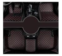 Tappetini Auto Tappetini auto personalizzati per VW per Scirocco 2008 2009 2010 2011 2012 2013 2014 2015 2016 2017 Tappeti piede Tappetini Moquette(Nero rosso)