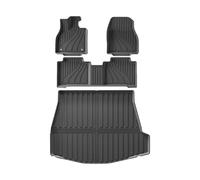 Tappetini auto Tappetini Auto Tappetino Bagagliaio Posteriore Anteriore Accessori Zerbino Per Toyota BZ4X 2023 2024 2025(23Solterra LHD 4 pezzi)