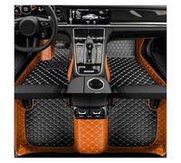 Tappetini Auto Tappetini In Similpelle Per Auto Accessori Interni Per Nissan Per Qashqai 2008-2015 Set Tappetini Auto(Orange Black)