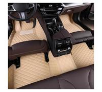 Tappetini Auto Tappetini Per Auto Per Dodge Per Caravan 2007-2013 Interni In Pelle Impermeabili Dettagli Accessori Tappetini Autovettura(Beige)