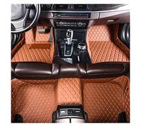 Tappetini auto Tappetini Per Auto Per Volvo Per V50 2003-2012 Accessori Per Interni AUTO Tappeti Tappeti Tappetini In Pelle Tappeti per auto(Marrone)