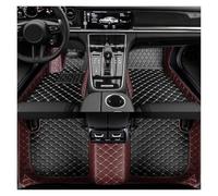 Tappetini Auto Tappetino Per Auto In Pelle A 5 Posti Per Ford Per Edge 2009-2014 2015-2019 2020-2022 2023 Accessori Interni Impermeabili Tappetini Moquette(Coffee Black,2009-2014)