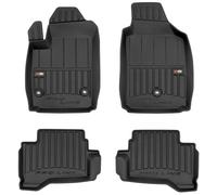 Tappetini Auto TPE Frogum Pro-Line per Fiat 500e I 2015-2020 TPE set di tappeti