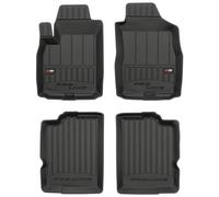 Set 4 Tappetini Tappeti PRO LINE 3D Gomma per FIAT PANDA 169 II dal 2003 al 2011