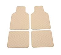 Tappetini Auto Universali Tappetini Accessori per auto Tappeti Per Auto in gomma Auto Tappeto Beige,One Size