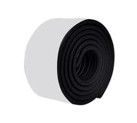 Tappetini autoadesivi per letto a castello, 200 x 8 cm, adatti per la cucina, questi cuscinetti offrono un'ampia copertura rendendo l'installazione semplice e senza problemi (nero)