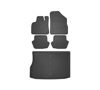 Tappetini + baule per Citroën DS5 hatchback con organizer SolidPRO DryZone