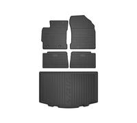 Tappetini + baule per Toyota Auris II piano basso con organizer SolidPRO DryZone