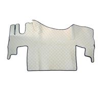 Tappetini beige camion rivestimenti in ecopelle per Renault Gama T Planche LD...
